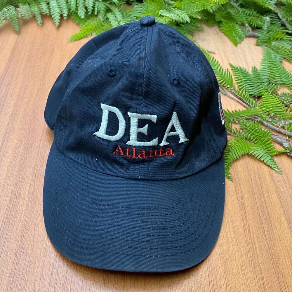 Champion DEA Atlanta Embroidered Strapback Hat Navy Blue Men's One Size